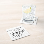 Tanz mögen aufpassenden niemanden rechteckiger pappuntersetzer (Vor Ort)