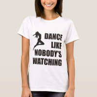 Tanz mögen aufpassenden niemanden