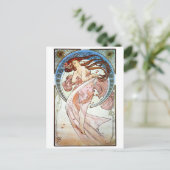 Tanz, Mucha Postkarte (Stehend Vorderseite)