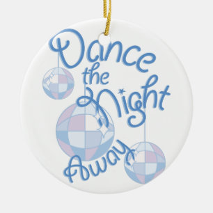 Tanz-Nacht weg Keramik Ornament