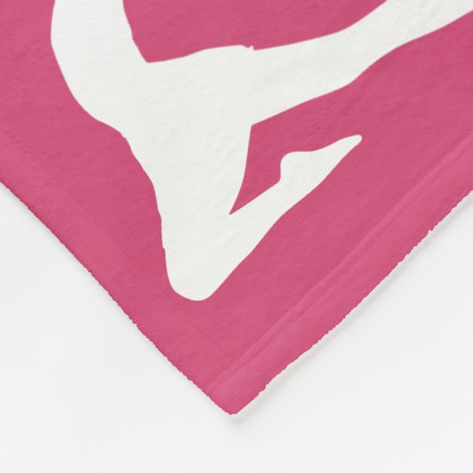 TANZ-Name- u. -farbFleecedecke Fleecedecke (Ecke)