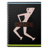 Tanz Notizblock (Vorderseite)