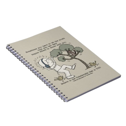 Tanz Notizblock (Rechte Seite)