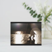 Tanz ohne Partner Postkarte (Stehend Vorderseite)