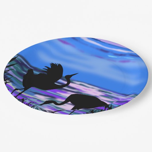 Tanz Pappteller (Schrägansicht)