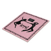 TANZ-PARTY - ÄNDERBARE HINTERGRUNDFARBE- FLIESE (Seite)