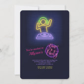 Tanz-Party Einladung (Vorderseite)