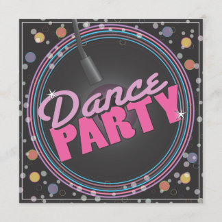 Tanz-Party-Feier-Einladung Einladung