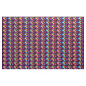 Tanz-Party mit Glühen in den dunklen Farben Stoff (Yard (91,4 cm))