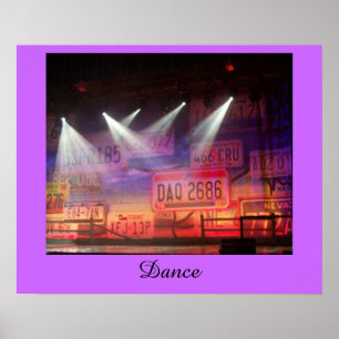 Tanz-Plakat Poster