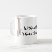 Tanz Pointe Tasse (Vorderseite Links)