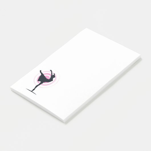 Tanz Post-it Klebezettel (angewinkelt)