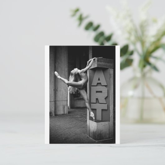 Tanz! Postkarte (Stehend Vorderseite)