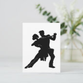 Tanz Postkarte (Stehend Vorderseite)