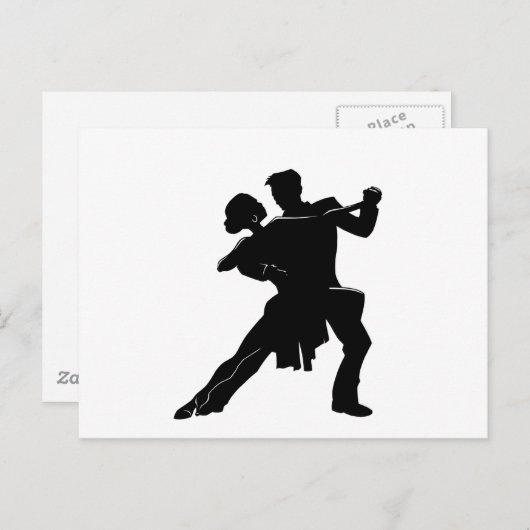 Tanz Postkarte (Vorne/Hinten)