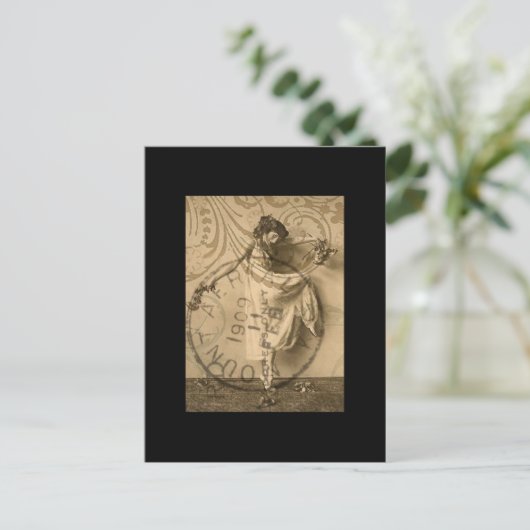 Tanz Postkarte (Stehend Vorderseite)