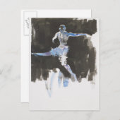 Tanz Postkarte (Vorne/Hinten)