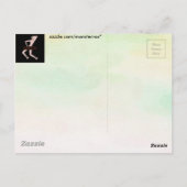 Tanz Postkarte (Rückseite)