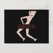 Tanz Postkarte (Vorderseite)