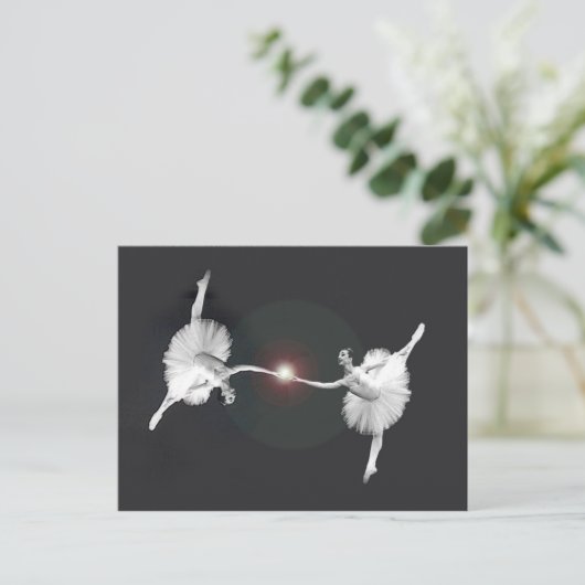 Tanz Postkarte (Stehend Vorderseite)