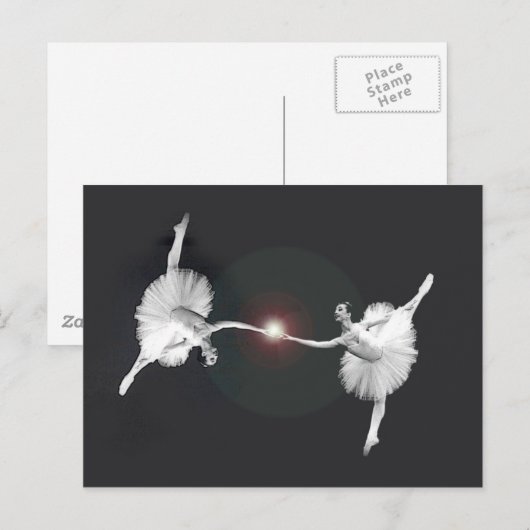 Tanz Postkarte (Vorne/Hinten)