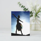 Tanz Postkarte (Stehend Vorderseite)