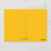 Tanz-Postkarte Postkarte (Rückseite)