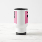 Tanz (rosa) reisebecher (Mittel)