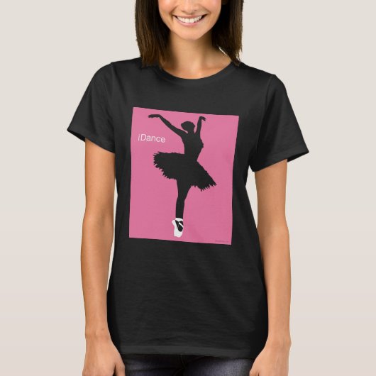 Tanz (rosa) T-Shirt (Vorderseite)