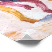 Tanz rund um das Goldene Kalb | Emil Nolde | Poster (Ecke)