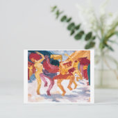 Tanz rund um das Goldene Kalb | Emil Nolde | Postkarte (Stehend Vorderseite)