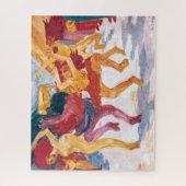 Tanz rund um das Goldene Kalb | Emil Nolde | Puzzle (Vertikal)