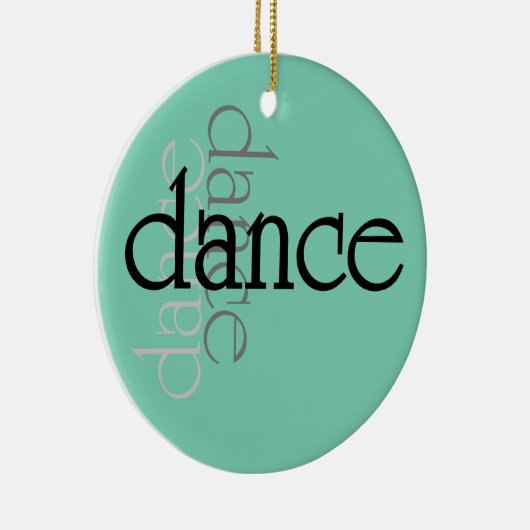 Tanz-Schatten Keramikornament (Rechts)
