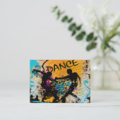 Tanz-Schmutz - Choreograf, Tänzer, Lehrer Visitenkarte (Stehend Vorderseite)