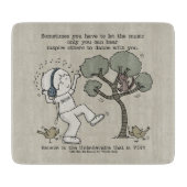 Tanz Schneidebrett (Vorderseite)