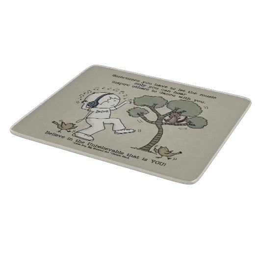 Tanz Schneidebrett (Ecke)