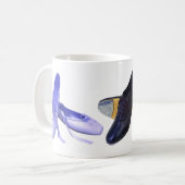 Tanz-Schuhe Kaffeetasse (Vorderseite Links)