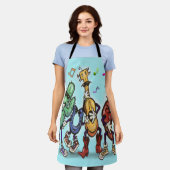 Tanz Schürze (Getragen)