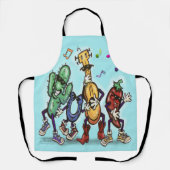 Tanz Schürze (Vorderseite)