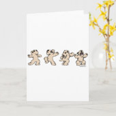 Tanz SCWT Karte (Gelbe Blume)