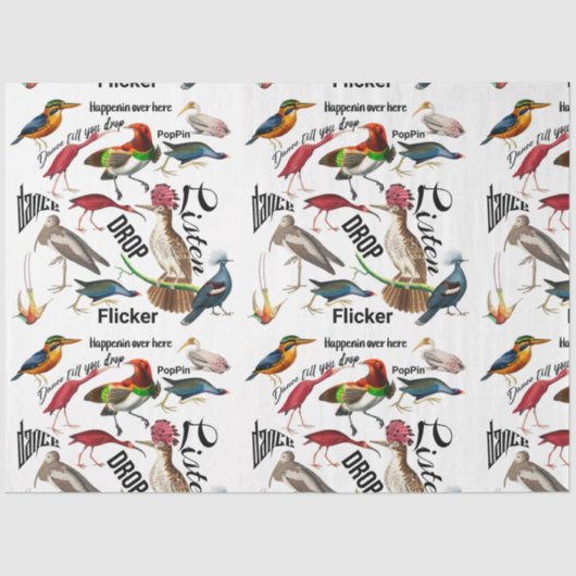 Tanz Seidenpapier (Vorderseite)