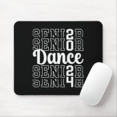 Tanz Senior 2024 Cl of 2024 Senior Dancer Mousepad (Mit Mouse)