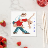 Tanz Serviette (Beispiel)