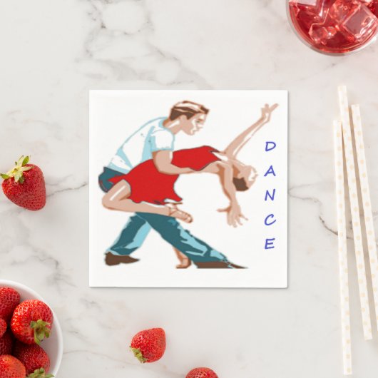 Tanz Serviette (Beispiel)