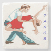 Tanz Steinuntersetzer (Vorderseite)