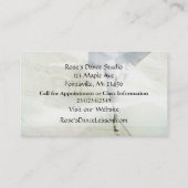 Tanz-Studio-Visitenkarte Visitenkarte (Rückseite)