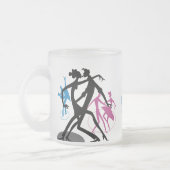 Tanz & Swing Mattglastasse (Links)