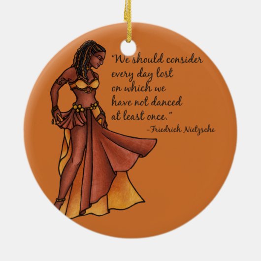 Tanz täglich keramikornament (Hinten)