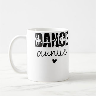 Tanz Tante Leben Tante Eines Tänzers Tante Kaffeetasse