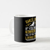 Tanz - Tanz auch im Wohnzimmer Kaffeetasse (Vorderseite Links)